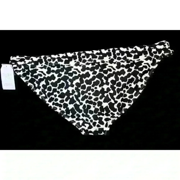 NWT TIME & TRU Bikini COW Print Bottoms LINED Mid Rise Swim Bathing suit size 3x - Picture 4 of 5